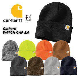 カーハート CARHARTT 帽子 ニット帽 ビーニー リブ付き リブビーニー CT104597 ワンサイズ ユニセックス メンズ レディース Carhartt KNIT CUFFED BEANIE