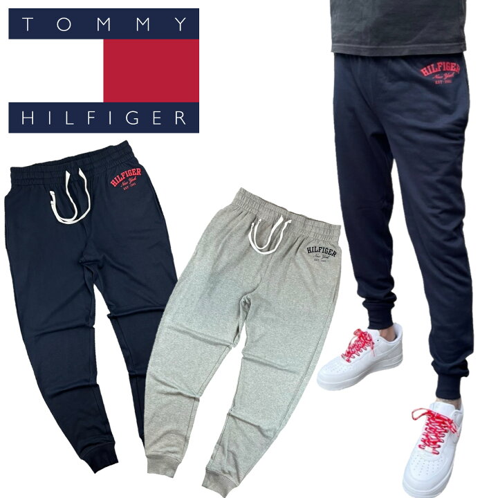 楽天市場】トミーヒルフィガー Tommy Hilfiger ボトムス ジョガー 