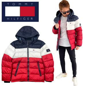 g~[qtBK[ TOMMY HILFIGER  WPbg 158AN508 Y AE^[ iC t@Xi[t |Pbg 㒅 PUFFER JACKET