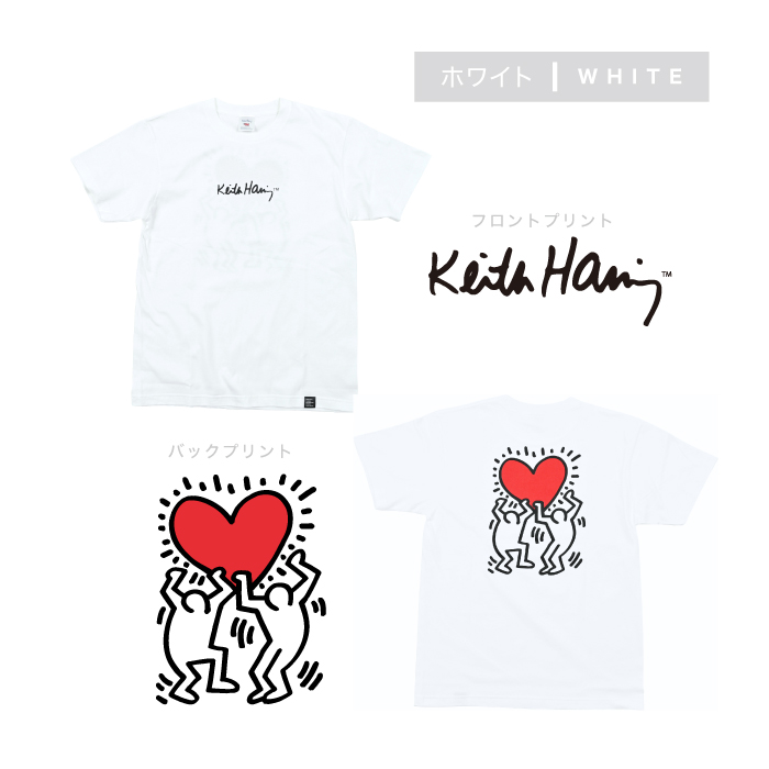 楽天市場】キースヘリング tシャツ Keith Haring プリント 半袖Tシャツ 