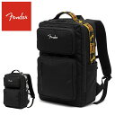 Fender フェンダー リュック メンズ B4対応 大容量 26L PC収納 CORDURA コーデュラ バックパック 通勤 通学 950-6057