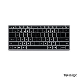 �y���������zSlim X1 ���^ Bluetooth ���C�����X�L�[�{�[�h ? US QWERTY �z��A�o�b�N���C�g�t���A�}���`�y�A�����O�Ή� ? MacBook Air & Pro M5/M4�AMac Mini�AiPad Air