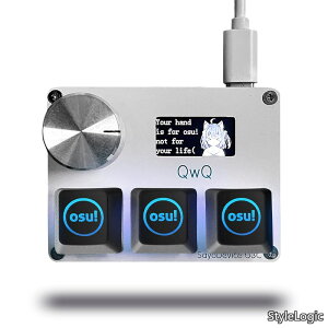 �y���������zSayoDevice O3C OSU �L�[�{�[�h ���s�b�h�g���K�[ �z�[���X�C�b�` ���C���j�A�X�C�b�` �L�[�{�[�h �m�u�ƃX�N���[���t�� �R�s�[�y�[�X�g �V���b�g�J�b�g �}�N