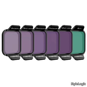 �y���������zDJI Flip Drone�p ND8/PL ND16/PL ND32/PL ND64/PL ND1000 UV �Ռ������Y �Ό� ��PL�t�B���^�[ �V���b�^�[�X�s�[�h���� ���ʂ̉��� (ND�t�B���^�[/PL�t�B