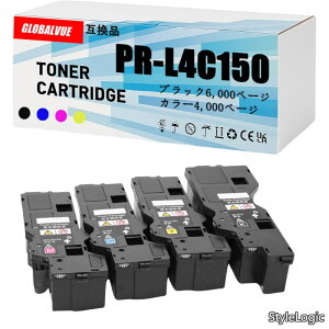 �y���������zPR-L4C150 �݊��g�i�[�J�[�g���b�W ��e��4�F�Z�b�g (PR-L4C150-16/17/18/19) IC�`�b�v���� ISO9001�F�� �Ή��@��: NEC Color MultiWriter 4C150/4F150 �u���b