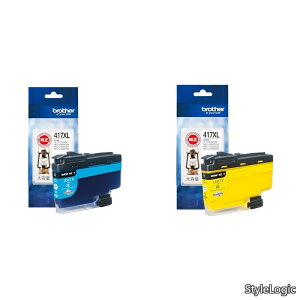 �y���������z�y�u���U�[�����z�C���N�J�[�g���b�W�V�A��(��e��)LC417XLC�Ή��^��:MFC-J7500CDW�AMFC-J5800CDW�� �� + �C���N�J�[�g���b�W�C�G���[(��e��)LC417XLY�Ή��^