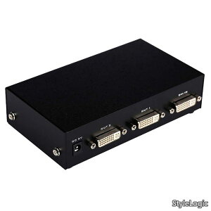 �y���������zDVI���z�� 1����2�o�� �X�v���b�^�[ ���j�^�[�E�v���W�F�N�^�[�p HD�掿�Ή� �f���o�� ���z�@ �A�_�v�^�s�v