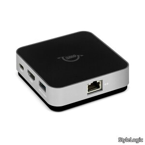 �y���������zOWC USB-C Travel Dock E �i�g���x���h�b�N E�j / 6�|�[�g �h�b�L���O�X�e�[�V����/�o�X�p���[/USB Type-C / 100W�p�X�X���[ / 4K�f�B�X�v���C1��ڑ� / USB 3