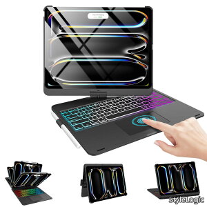 �y���������zPro 13�C���` (M5 2025/M4 2024) �L�[�{�[�h 360�x��]�� �}�W�b�N�L�[�{�[�h iPad Pro 13�C���` m4 �P�[�X 180�x���] ��̌^ Bluetooth 5.3 �����x�g���b�N�p