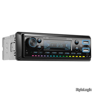 �y���������z1din bluetooth�Ή� Bluetooth 5.0���� ���C�����X�}�C�N�t�� �J�[�X�e���I/FM�EUSB�ETF�J�[�h�EAUX�Ή� �ԍ�MP3�v���[���[ / MP3 WMA WAV FLAC �V