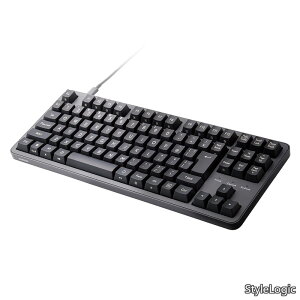 �y���������z���J�j�J���L�[�{�[�h Leggero �L�� �e���L�[���X N�L�[���[���I�[�o�[�Ή� 5000���񍂑ϋv�X�C�b�`�̗p �Ԏ� �O���[ TK-MC30UKLGY/EC