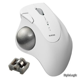 �y���������z���C�����X �g���b�N�{�[���}�E�X Bluetooth IST �x�A�����O�x�� �e�w���� 36mm�{�[�� 5�{�^�� Windows Mac Chromebook �z���C�g M-IT11BRWH
