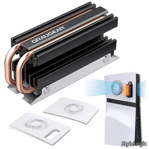 �y���������zPS5 M.2 SSD ��p�p�b�N�bPS5 ���C�J�o�[ �{ �I�[�v���G�A M.2 SSD �q�[�g�V���N�b�����q�[�g�p�C�v���� ��p�N�[���[ �N���X�x���`���[�V�����݌v (PS5 Pro)