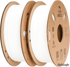 �y���������zCreality Ender-Fast-PLA �t�B�������g 2�p�b�N�Z�b�g �������30-300mm/s 1.75mm�a 1kg*2�p�b�N���v2kg ���@���x±0.03mm 3D�v�����^�[�p�t�B�������g ����
