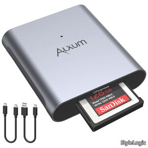 �y���������zCFexpress Type B �J�[�h���[�_�[ USB 3.2 Type C to CFexpress��p�J�[�h���[�_�[ 10Gbps�����]�� �A���~���� ���ϋv Thunderbolt 3 �|�[�g�ڑ��T�|�[�g