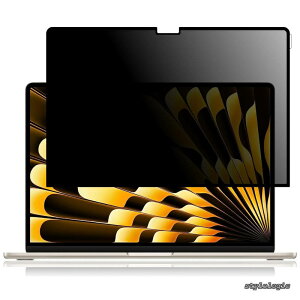 �y���������z�`�����h�~ macbook air 15 M4 �ی�t�B�����y�u���[���C�g�J�b�g�z���˖h�~ �A���`�O���A �i�m�T�N�V������ 2023�`2024�N���f�� M2�`M3�Ή� �v���C�o�V�[�t�B���^�[ 1��