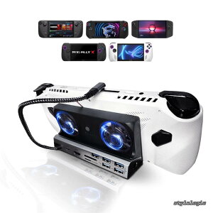�y���������zDeck/ROG Ally X �Ή��z EGGSLINER GAMES �Q�[�~���O�h�b�N 10-in-1 �h�b�L���O�X�e�[�V���� 4K HDMI �M�K�r�b�g�C�[�T�l�b�g���� (Legion GO/MSI Claw/UMPC �Ή�)
