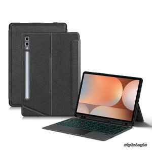 �y���������zGalaxy Tab S10 Lite/Tab S10 FE / S9 FE / S9 �L�[�{�[�h �P�[�X �^�b�`�p�b�h �o�b�N���C�g�t�� �}�O�l�b�g�� ������ �V���I�~�J�o�[ �M�����N�V�[ �p �p�x�����R�ɕύX �P�[�X ���C�z�� S 