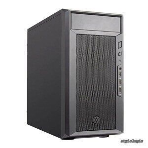 �y���������zStone SilverStone FARA311 ���^�� �t�����g���b�V�� 5�C���`�x�C���� �~�j�^���[�^ PC�P�[�X SST-FA311-B/�������K�㗝�X�i