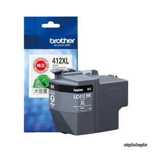 �y���������z�u���U�[�H��(Brother Industries) �C���N�J�[�g���b�W�u���b�N(��e��)LC412XLBK�Ή��^��:MFC-J7300CDW�AMFC-J7100CDW��
