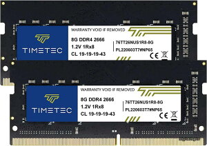 �y���������zPremium 16GB KIT(8GBx2��) DDR4 �m�[�gPC�p������ 2666MHz(PC4-2666V) PC4-21300 SODIMM 260 Pin 1.2V CL19 Non-ECC Unbuffered �m�[�gPC �~�jPC �I�[���C������PC�p