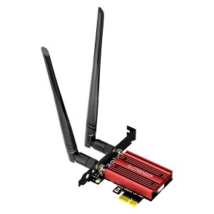 �y�܂Ƃߔ����ōő�1000�~OFF�N�[�|��!�z�y���������zAX5400 WiFi 6E PCIe�J�[�h�A�f�X�N�g�b�vPC�p���[�v���t�@�C���u���P�b�g�A�C���e��AX210�`�b�v�A802.11ax�ABluetooth 5.3�AWindows 11/10/Linux�Ή��AMac O