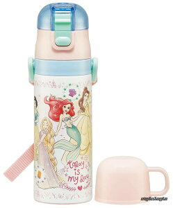 �y���������z���� �q���p 2WAY ������ 470ml �R�b�v���� 430ml �f�B�Y�j�[ �v�����Z�X 23 ���̎q �X�e�����X �ۉ��ۗ� �y�� waterbottle �X�|�[�c�{�g�� �L�b�Y ���ǂ� ���r SKDC4-A