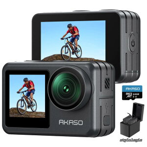 �y���������zBrave 7 LE �A�N�V�����J���� 4K 20MP 64GB�������J�[�h�t�� IPX7�{�@�h�� 40M�h��(�h���P�[�X�t��) �Z����Ԃ�␳