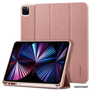 �y���������ziPad Pro 11�C���` �P�[�X (2022 2021 2020 2018)�p ��4/3/2/1/����Ή� �J�o�[ �X�^���h Apple Pencil���[ �ϏՌ� ���菝�h�~ �t�@�u���b�N �J�o�[ �Ռ� �z�� �A�[�o���t�B�b�g ACS01055 (���[�Y�E