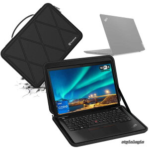 �y���������z�n�[�hEVA�ی�X���[�u�P�[�X 13�C���` Lenovo ThinkPad X13 Yoga Gen 2 �ALenovo 13w Yoga�AThinkPad X13 Yoga Gen 3 ���b�v�g�b�v�ɓK�p �n�[�h�P�[�X �h�� 360�x�ϏՌ� �m�[�g�u�b�N�o�b�O(X8033)