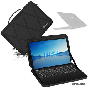 �y���������z�n�[�hEVA�ی�X���[�u�P�[�X 13.3�C���` MSI Prestige 13 Evo A13M-050US/A12M-070US�AMSI Prestige 13 AI Evo A1M�AMSI Prestige 13 AI+ Evo Copilot+ PC�m�[�g�p�\�R���ȂǂɓK�p �n�[�h�P�[�X 360�x�ϏՌ� �h