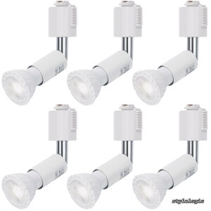 �y���������z�_�N�g���[���p�X�|�b�g���C�g E11���� LED�d���t�� 5W 40W���� �����F ���C�e�B���O�o�[�p�X�|�b�g���C�g �����F��Ra98 �_�N�g���[���p��� �z���C�g �L�z�� �񒲌� 6�Z�b�g