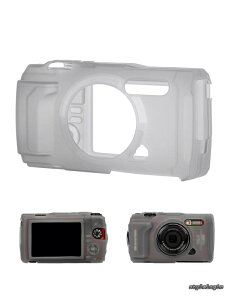 �y���������z�V���R���W���P�b�g �I�����p�X Olympus Tough TG-7 �Ή� CSCH-128�݊� �ϏՌ��� �Ϗ��� �O���b�v�͌���