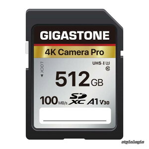 �y���������zSD�J�[�h 512GB 4K Camera Pro SDXC UHS-I A1 V30 U3 C10 100 MB/s ���� 4K UHD & Full HD �r�f�I Canon Nikon Sony Pentax Kodak Olympus Panasonic�Ȃ� �f�W�^���J���� ��჌�t�Ή� �~�j�P�[�X1�t��