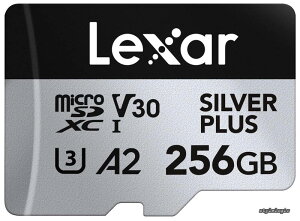 �y���������zSilver Plus 256GB Micro SD�J�[�h �ő�205MB/s MicroSDXC UHS-I�t���b�V���������[�J�[�h �A�_�v�^�[�t�� C10 U3 A2 V30�Ή� �t��HD 4K UHD ����TF�J�[�h �h���[�� �A�N�V�����J���� �g�ь^�Q�[���@