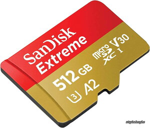 �y���������z512GB 512G microSDXC [Extreme 160MB / s] microSD Micro SD SDXC UHS 4K U3 V30 A2 C10 Class 10 SDSQXA1-512G Mobile Phone Memory Card