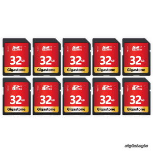�y���������z32GB SD�J�[�h 10�Z�b�g SDHC UHS-I U1 C10 80MB/s �������[�J�[�h �t��HD �r�f�I �f�W�^���J���� �����L�^ �~�j�P�[�X10�t��