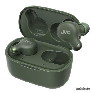 �y���������zJVC HA-Z251T-G ���C�����X�C���z�� Bluetooth Ver5.3 �m�C�Y�L�����Z�����O �O���捞�݋@�\ �}�C�N�t�� �ő�28���ԍĐ� ���^ �y�� �h�H IPX4 ��x�����[�h �e�����[�N �O���[��