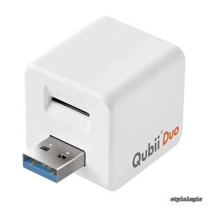 �y���������zQubii Duo USB Type A �z���C�g �[�d���Ȃ��玩���o�b�N�A�b�v SD���b�N�@�\���� iphone �o�b�N�A�b�v usb������ ipad �e�ʕs������ �ʐ^ ���� ���y �A���� SNS �f�[�^ �ڍs SD�J�[�h���[�_
