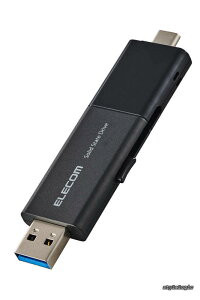 �y���������z�O�t��SSD 500GB USB3.2 (Gen1)�Ή� �X���C�h�� Type-C/Type-A �R�l�N�^ iPhone/iPad �Ή� �u���b�N ESD-EAWB0500GBK