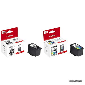 �y���������z���� �C���N�J�[�g���b�W BC-360XL �u���b�N ��e�ʃ^�C�v & ���� �C���N�J�[�g���b�W BC-361XL 3�F�J���[ ��e�ʃ^�C�v