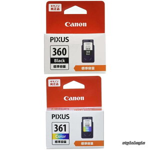 �y���������z���� �C���N�J�[�g���b�W BC-360 (�u���b�N) + BC-361 (3�F�J���[) �Z�b�g