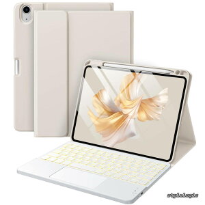 �y���������ziPad�p Air11 �L�[�{�[�h �P�[�X M4-2025 M3 11�C���` �^�b�`�p�b�h�t�� ���{��JIS�z�� 7�F�o�b�N���C�g �J���[�L�[�{�[�h �h���f�� �E���� �Z�~�V���R���� 500mah��e�ʃo�b�e���[ Apple P