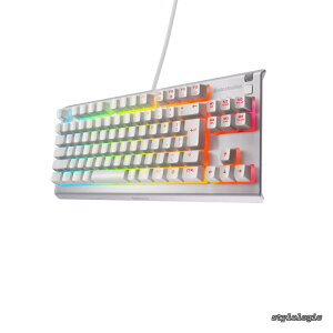 �y���������z�Q�[�~���O�L�[�{�[�h �e���L�[���X �L�� Apex 3 TKL White JP ���{��z�� �É��X�C�b�` IP32�h�H 24�L�[���������Ή� �z���C�g 64909