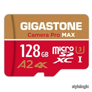�y���������z�}�C�N��sd�J�[�h 128GB Camera Pro MAX microSDXC UHS-I A2 V30 U3 C10 120MB/s Ultra HD 4K �r�f�I�^�� Gopro �A�N�V�����J���� �X�|�[�c�J���� ����m�F�� SD�A�_�v�^�[1���t��