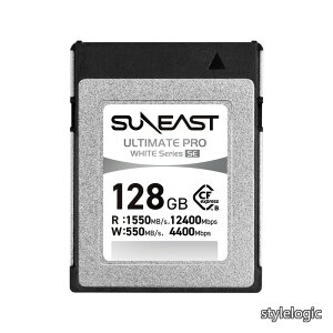�y���������zULTIMATE PRO WHITE SE series CFexpress TypeB 128GB �ő发�����x1 550MB/s �ő�Ǎ����x550MB/s ���[�J�[�ۏ�5�N