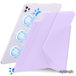 �y���������ziPad Air 13�C���` �P�[�X (M4/M3/M2�A2026/2025/2024) & iPad Pro 12.9�C���` ��6/5/4����(2022/2021/2020) ��p�J�o�[ ���u��?�c�u���Ή� �X�^���h �����^?�y�� ����݌v �܂肽���ݎ� �p�x�����\ 