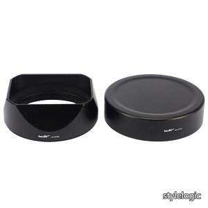 �y���������z�ɂƂ��� Fujifilm XF35mmF2 R WR�p�AXF23mmF2 R WR XC 35mm F2�iXC35mmF2�j�AFuji 35mm F2�t�[�h�A23mm F2�����Y�t�[�h�A���^���t�����g�L���b�v�t���A�x�mLH-XF35-2 LH XF352�t�[�h�V�F�[�h�̑���