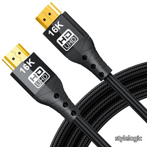 �y���������zHDMI 2.2 �P�[�u�� 3m�i�E���g���n�C�X�s�[�h 96Gbps�A16K/10K/8K/4K�A�_�C�i�~�b�N HDR�AHDR10+�A�h���r�[�r�W�����A�h���r�[�A�g���X�ADTS:X�AHDCP 2.2&2.3 �Ή��A�҂ݍ��ݎd�グ�j�|HDMI 2.1/2