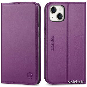 �y���������ziPhone14 Plus �Ή� �P�[�X �蒠�^ �{�v���U�[ �����ӂ���14�v���X�p�J�o�[ �Ռ��z�� TPU�f�� �J�[�h���[ ���u���X�^���h�@�\ �}�O�l�b�g���� [RFID�u���b�L���O] �S�ʕی� �A�C�z��14